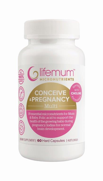 LIFEMUM Conceive & Pregnancy Multi 60caps